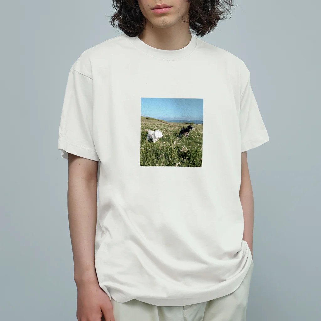 anioのしぜんのいぬちゃん② Organic Cotton T-Shirt