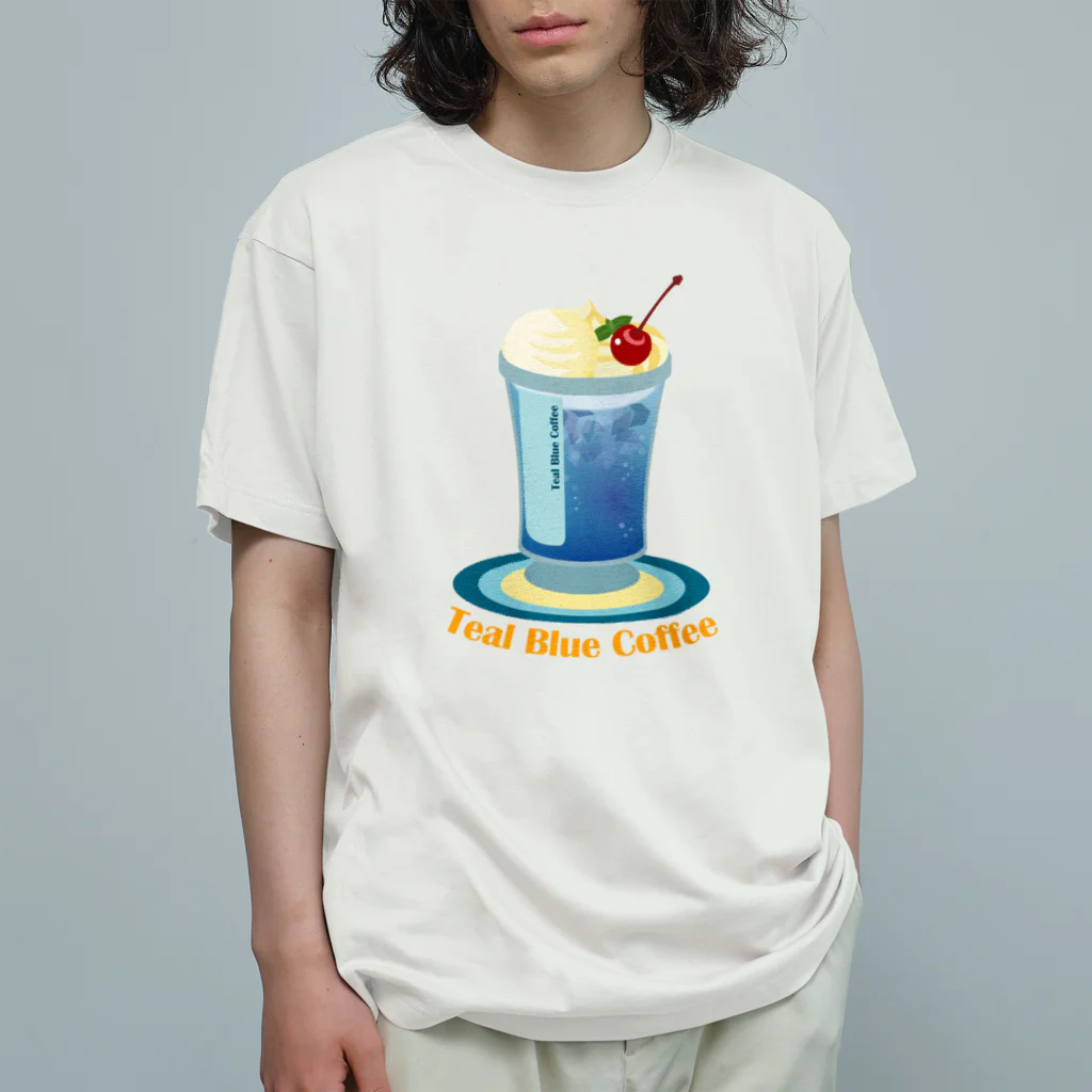 Teal Blue CoffeeのTeal Blue Hawaii オーガニックコットンTシャツ