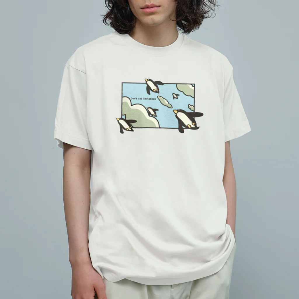 ari designの夢を叶えたペンギン Organic Cotton T-Shirt