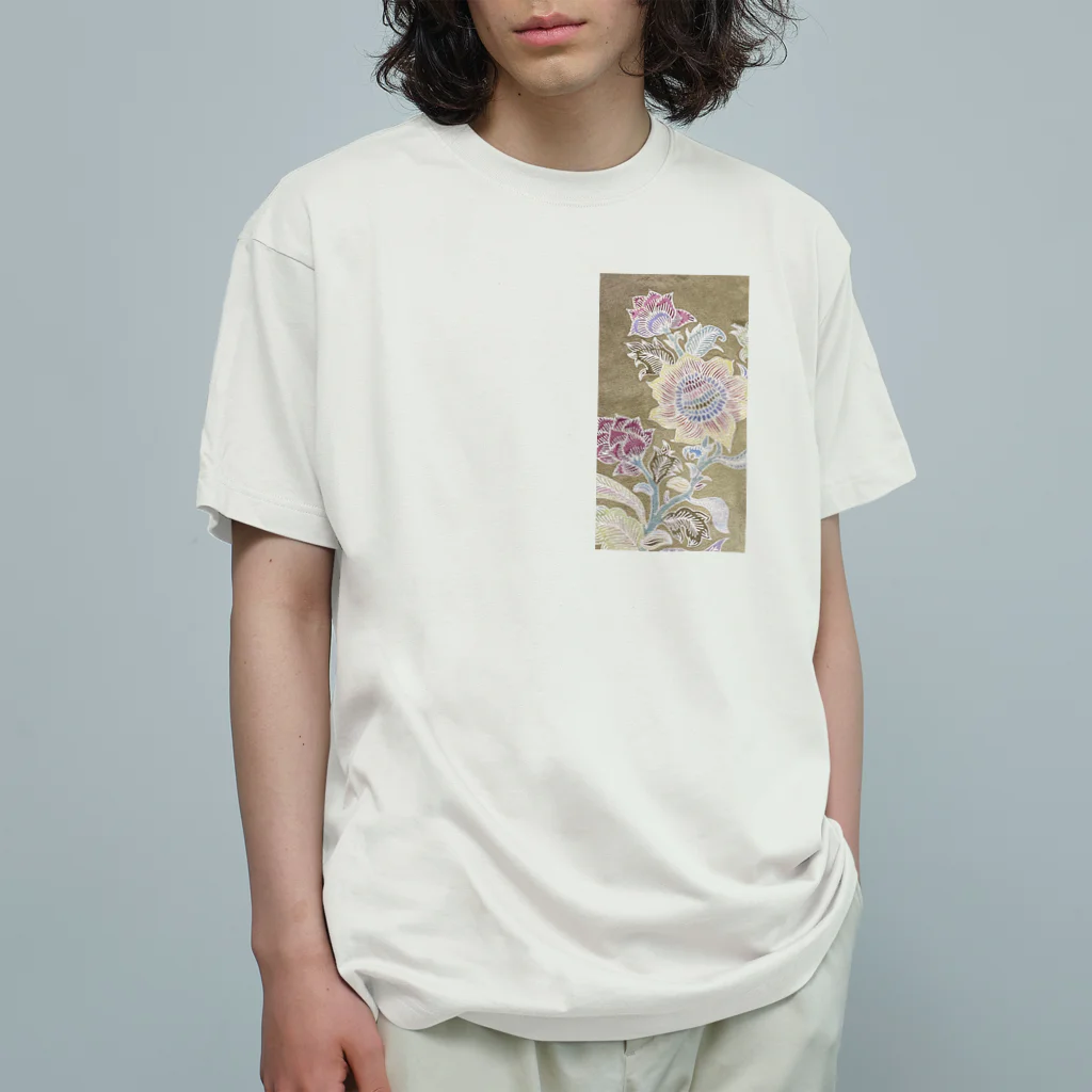 titikの古更紗の模様 Organic Cotton T-Shirt