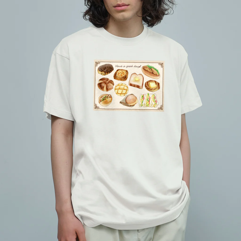 happy_clover_33のいろいろパン Organic Cotton T-Shirt