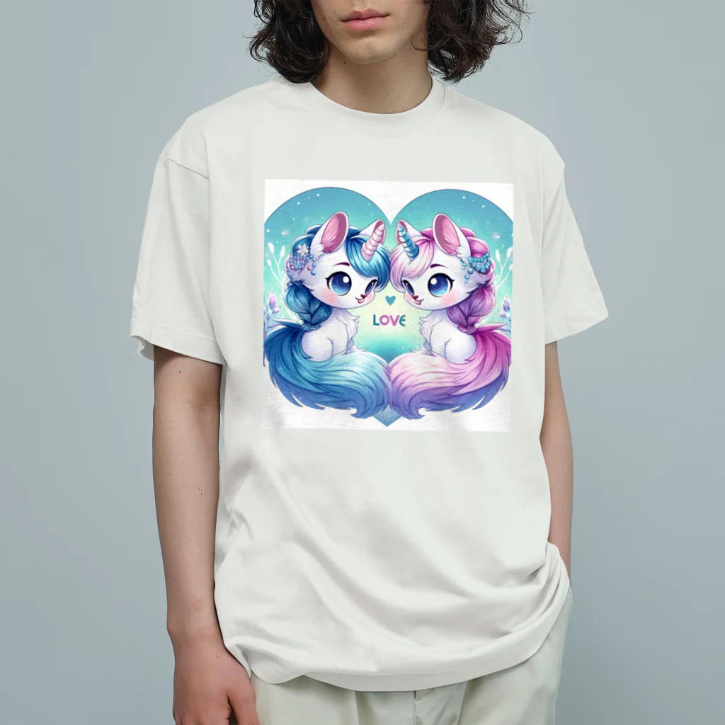 Coco&Mico CompanyのCoco&Mico ユニコーンファンタジー Organic Cotton T-Shirt