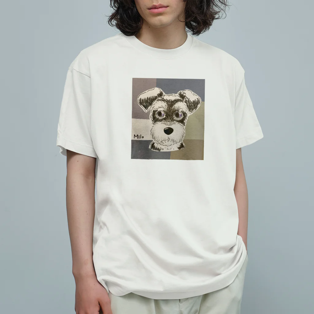 わんこと暮らそのMiloMilo Organic Cotton T-Shirt