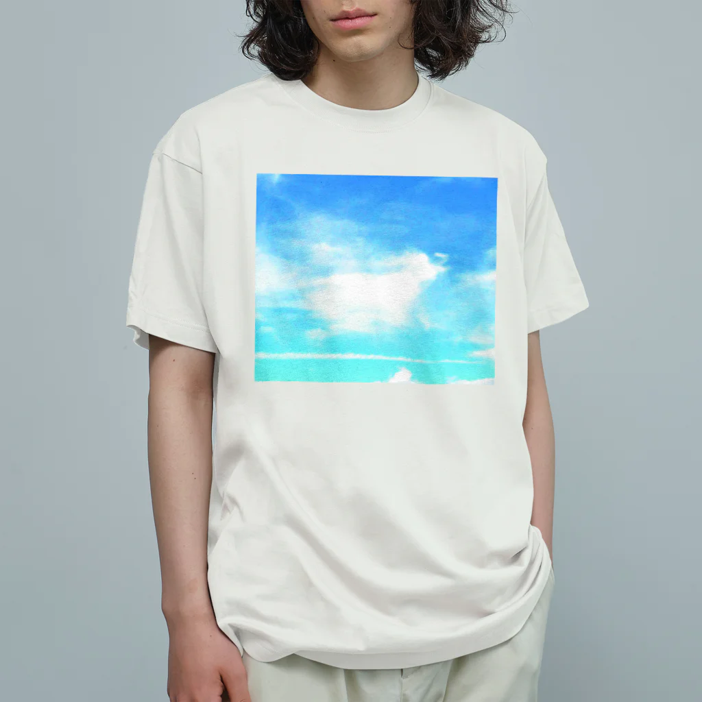 錆猫の館の空翔ける天使 Organic Cotton T-Shirt