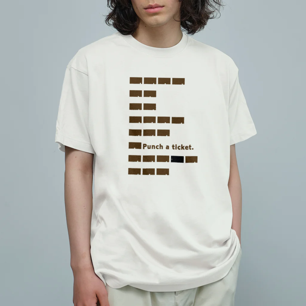 cosmicatiromの切符 オーガニックコットンTシャツ