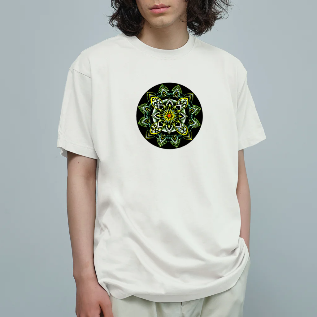 始季彩＠suzuriの夏の思い出−丸ver. Organic Cotton T-Shirt