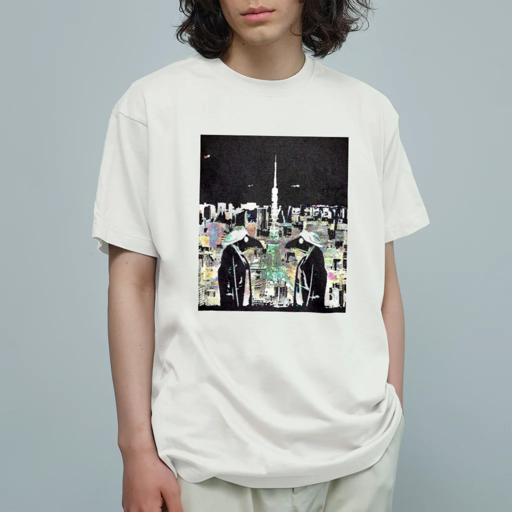 ハオ・バイ・ハオ・シュウライのTokyo オーガニックコットンTシャツ