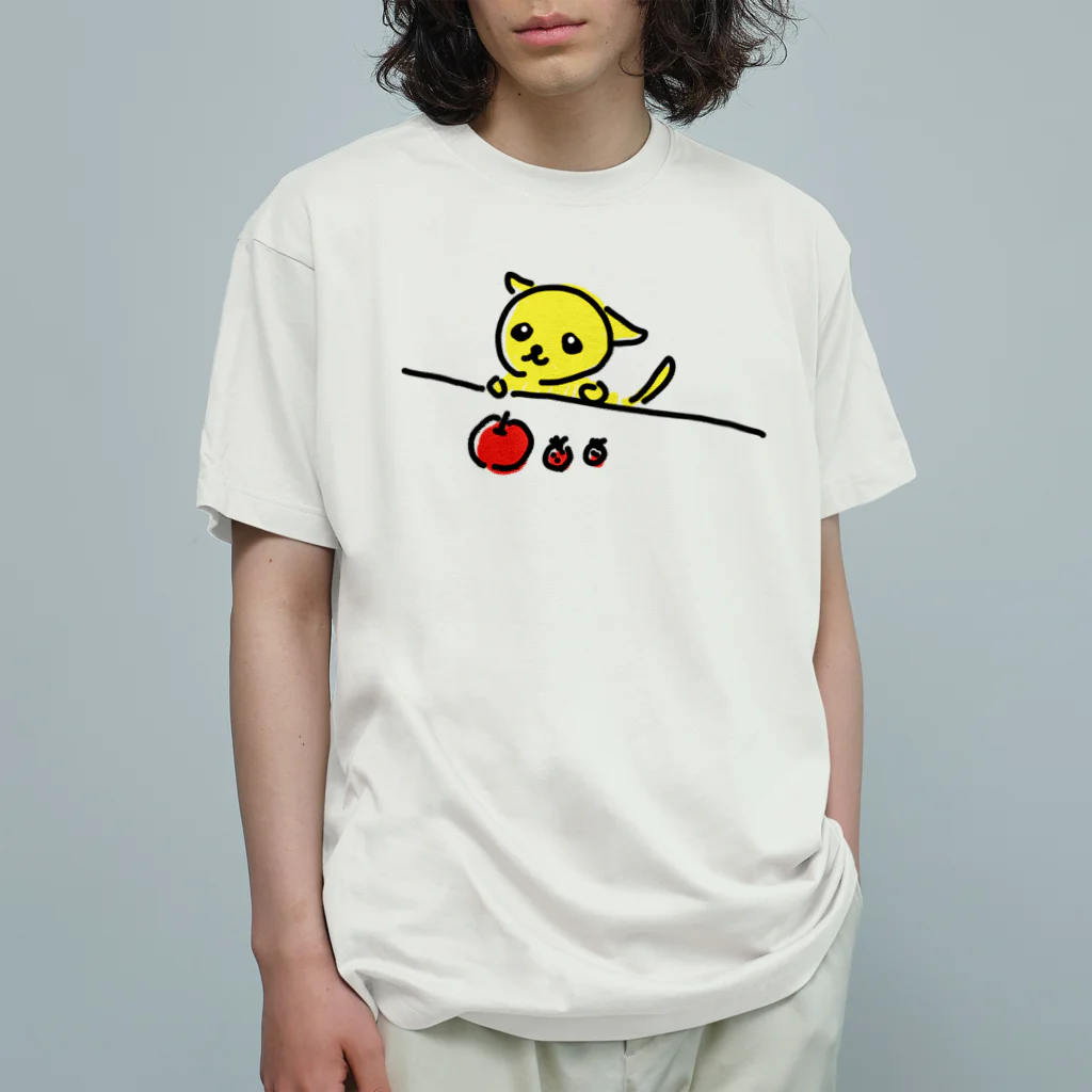 akane_art（茜音工房）のフルーツチワワ オーガニックコットンTシャツ