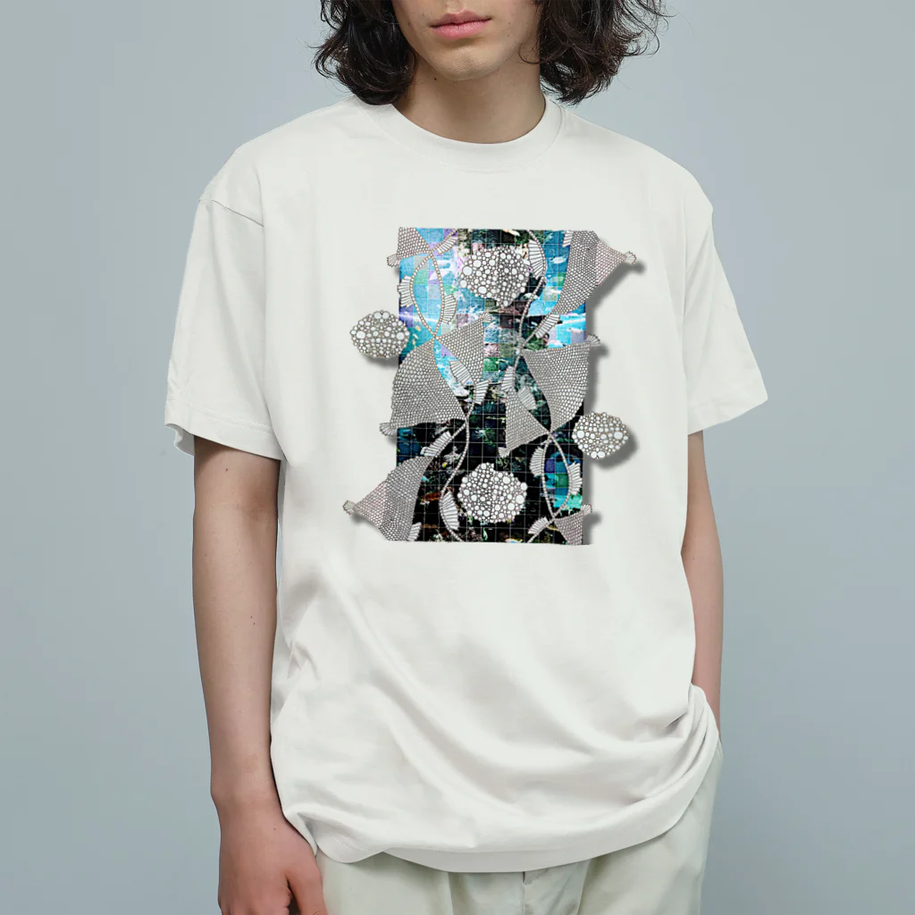 オミナエシの魚とパール Organic Cotton T-Shirt