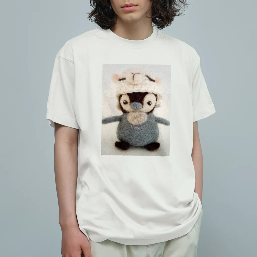 ベガのひつじのペンギンくん Organic Cotton T-Shirt