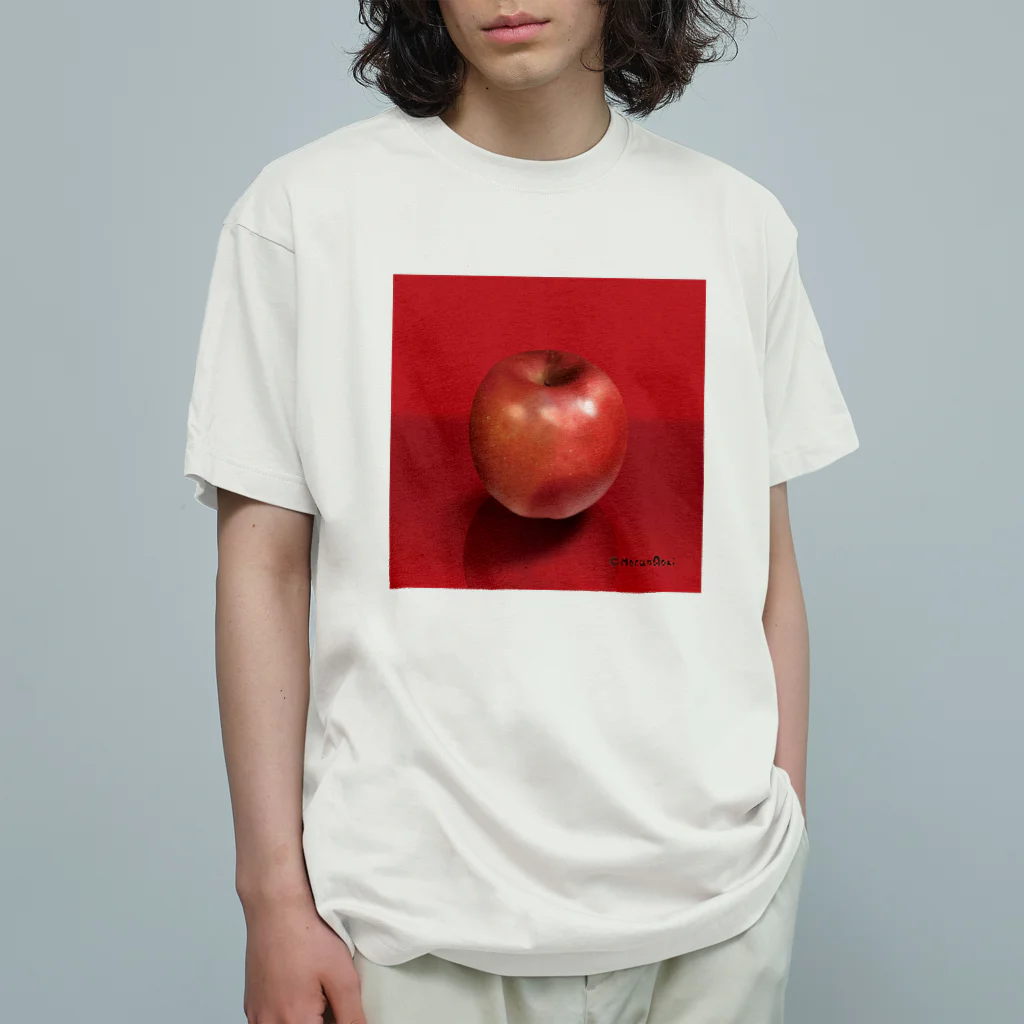 あおちゃん商会の赤の林檎 Organic Cotton T-Shirt