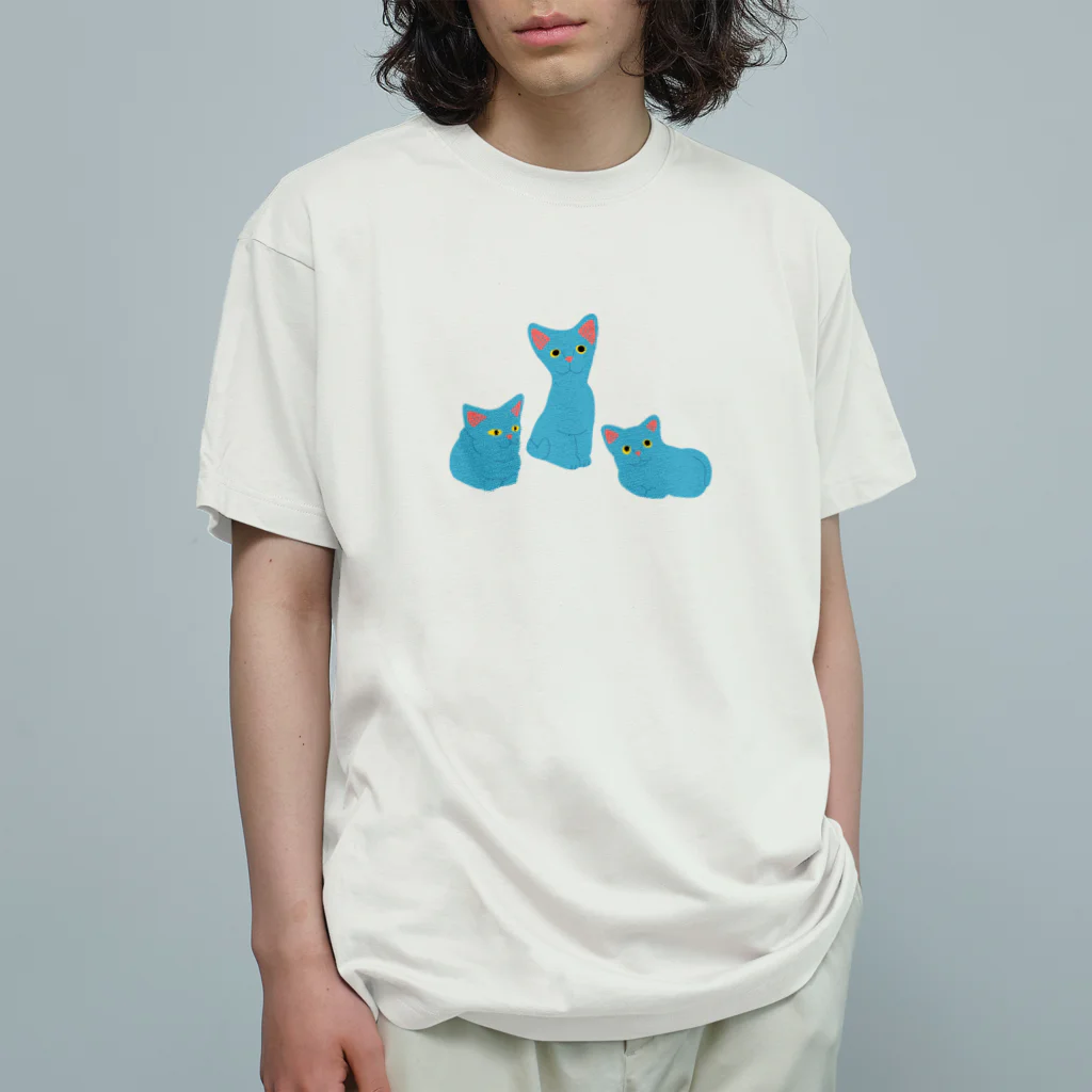 WON CHANCE ワンチャンスの一家団欒（ハルコとユウコ倶楽部） Organic Cotton T-Shirt