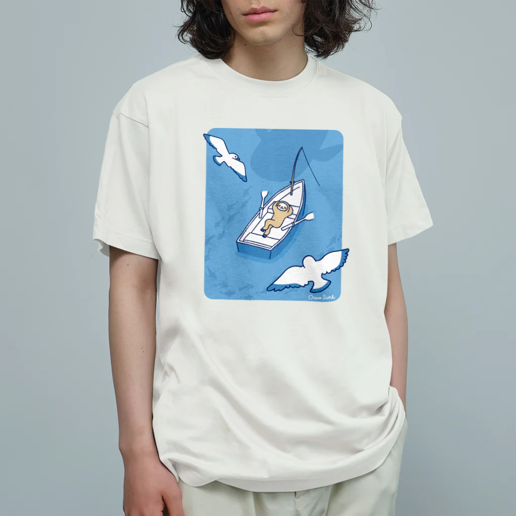 OCEAN SLOTHのナマケボート Organic Cotton T-Shirt