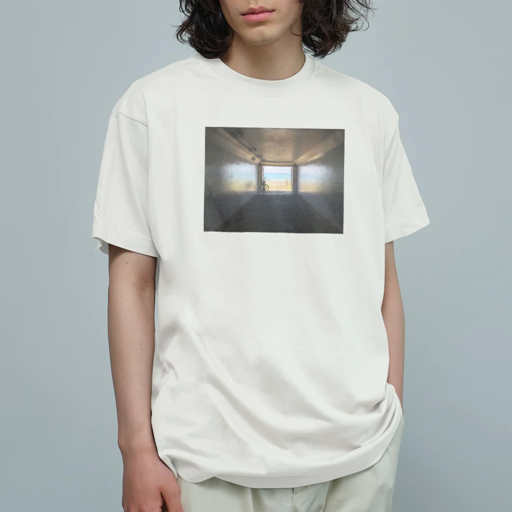 akane_art（茜音工房）の癒しの風景（海への入口） オーガニックコットンTシャツ