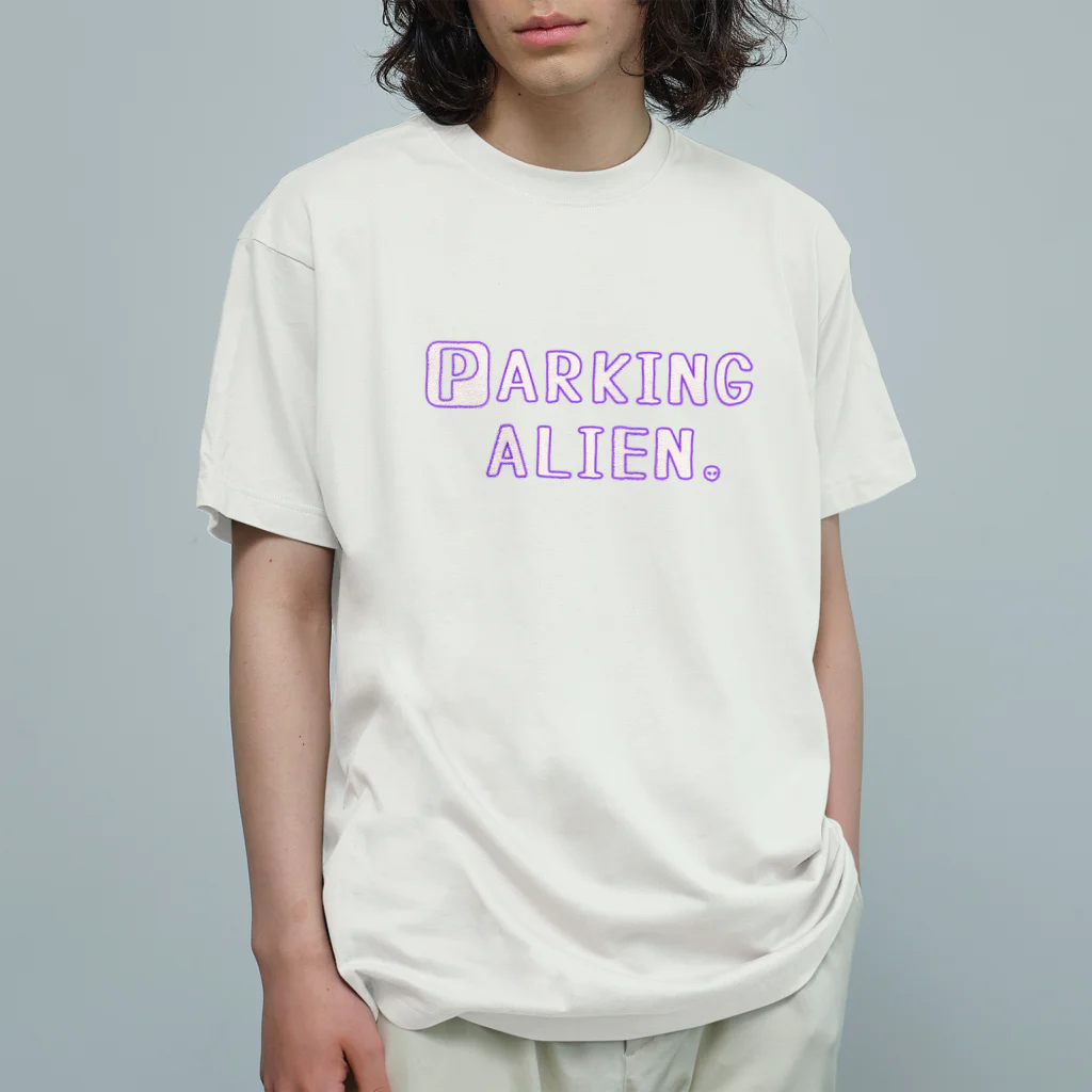 rikirossoのPARKING ALIEN Tシャツ オーガニックコットンTシャツ