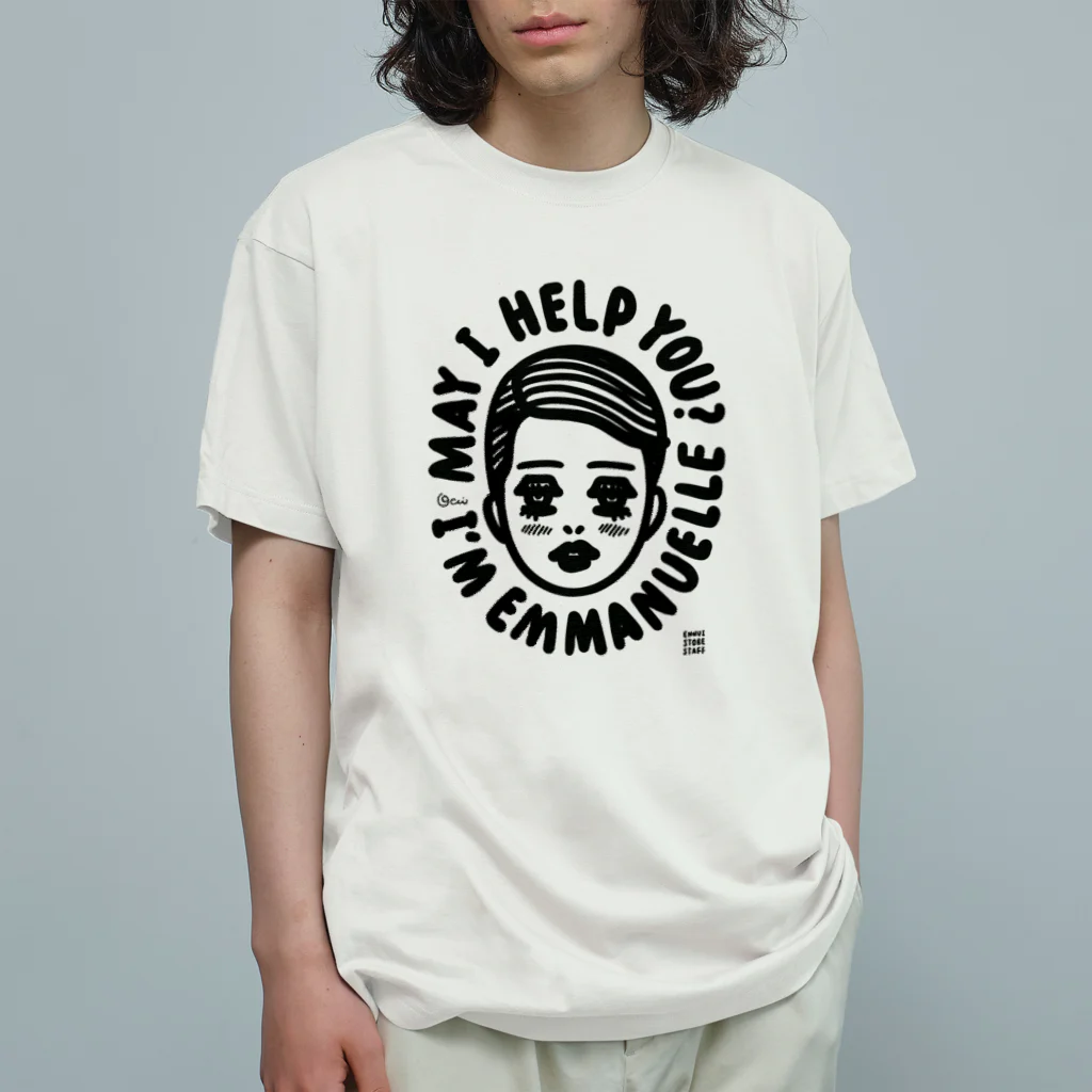 occiのEmmanuelle オーガニックコットンTシャツ