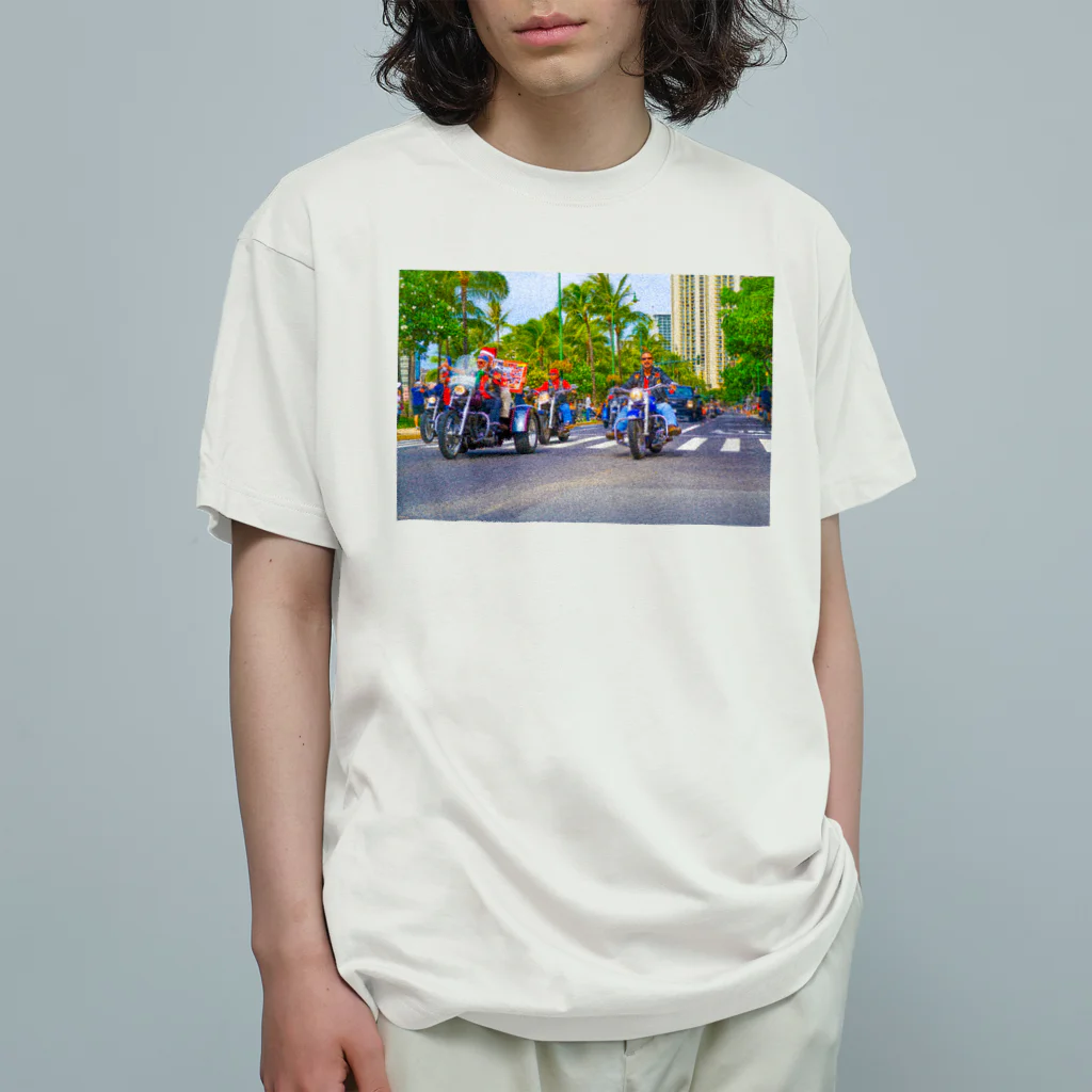 アロハスタイルハワイのトイラン（01Fプリント） Organic Cotton T-Shirt