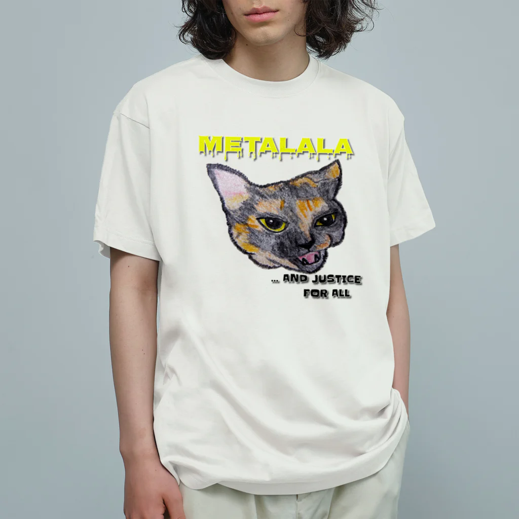ゲラゴ商會のMETALALA オーガニックコットンTシャツ