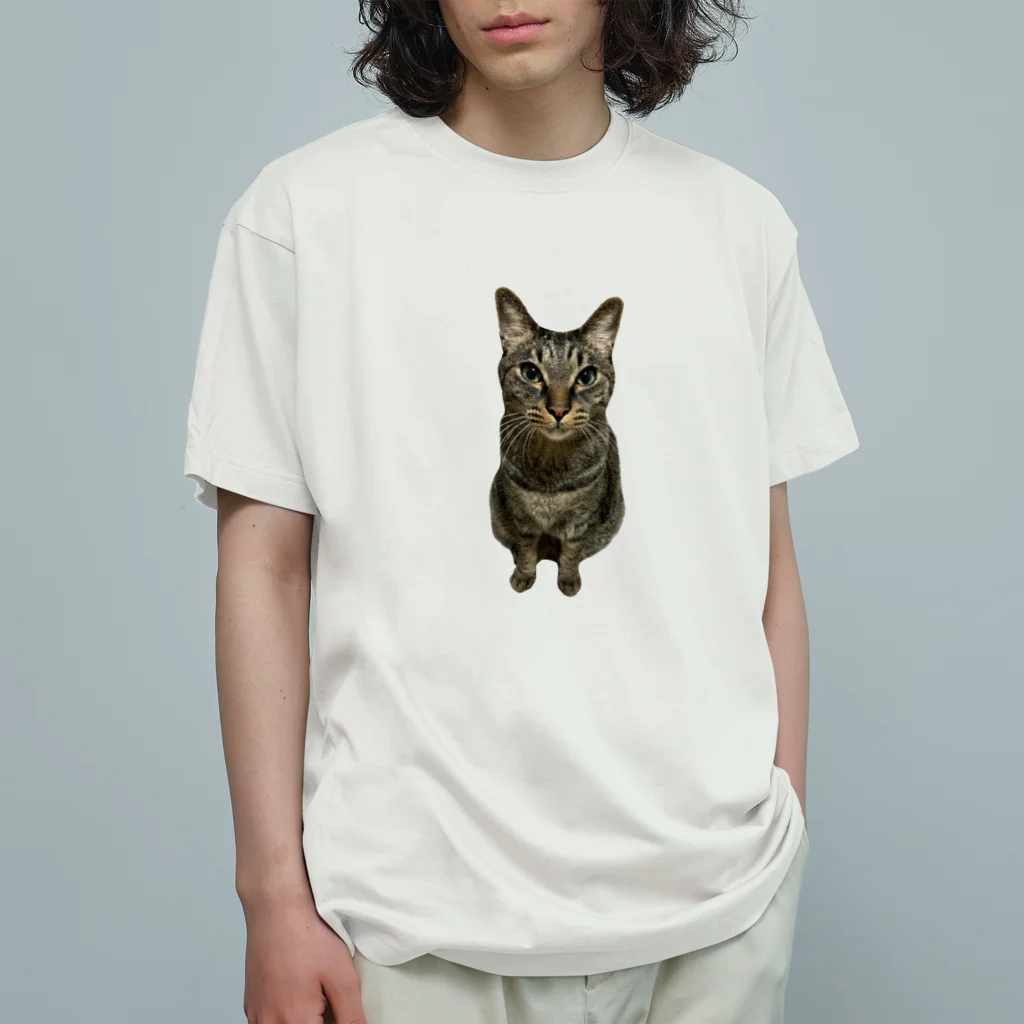 れんこんくんとルイボスティーのシンプル蓮くん オーガニックコットンTシャツ