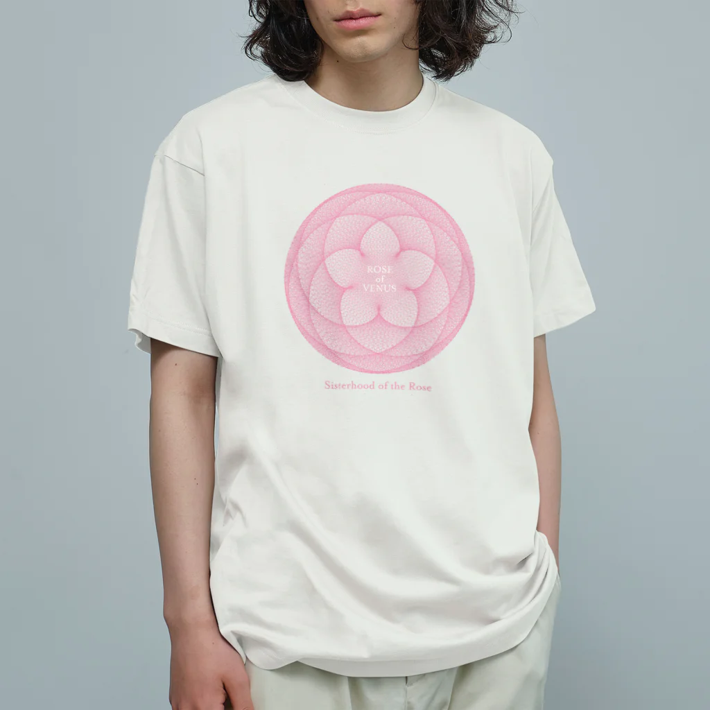 CENTRAL VILLAGE TokyoのROSE of VENUS Organic Cotton T-Shirt