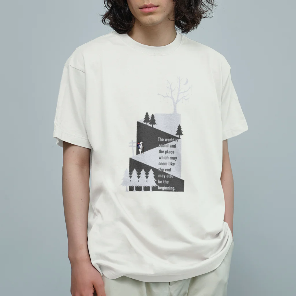 シロクマ商店の絵本クマ Organic Cotton T-Shirt