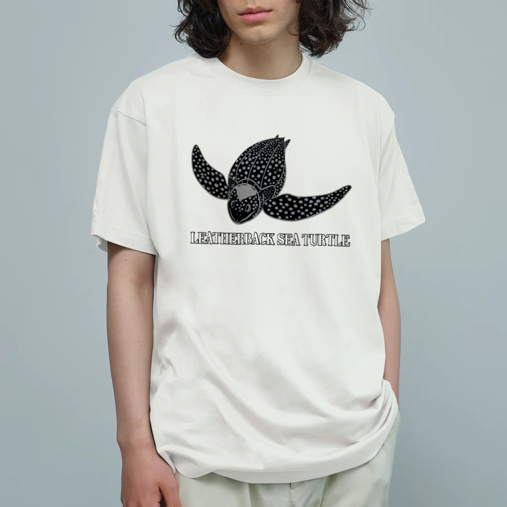 街のいろどりのオサガメ2（100円寄付商品） オーガニックコットンTシャツ