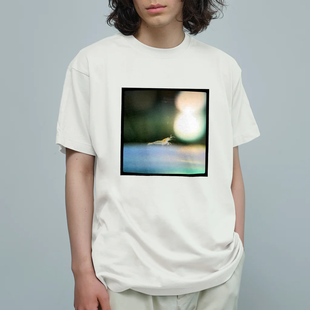 ふたごのおかんのミナミヌマエビ Organic Cotton T-Shirt