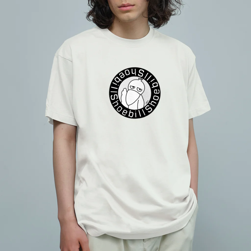 ue☆(ウイ）のハシビロコウのシューちゃん Organic Cotton T-Shirt