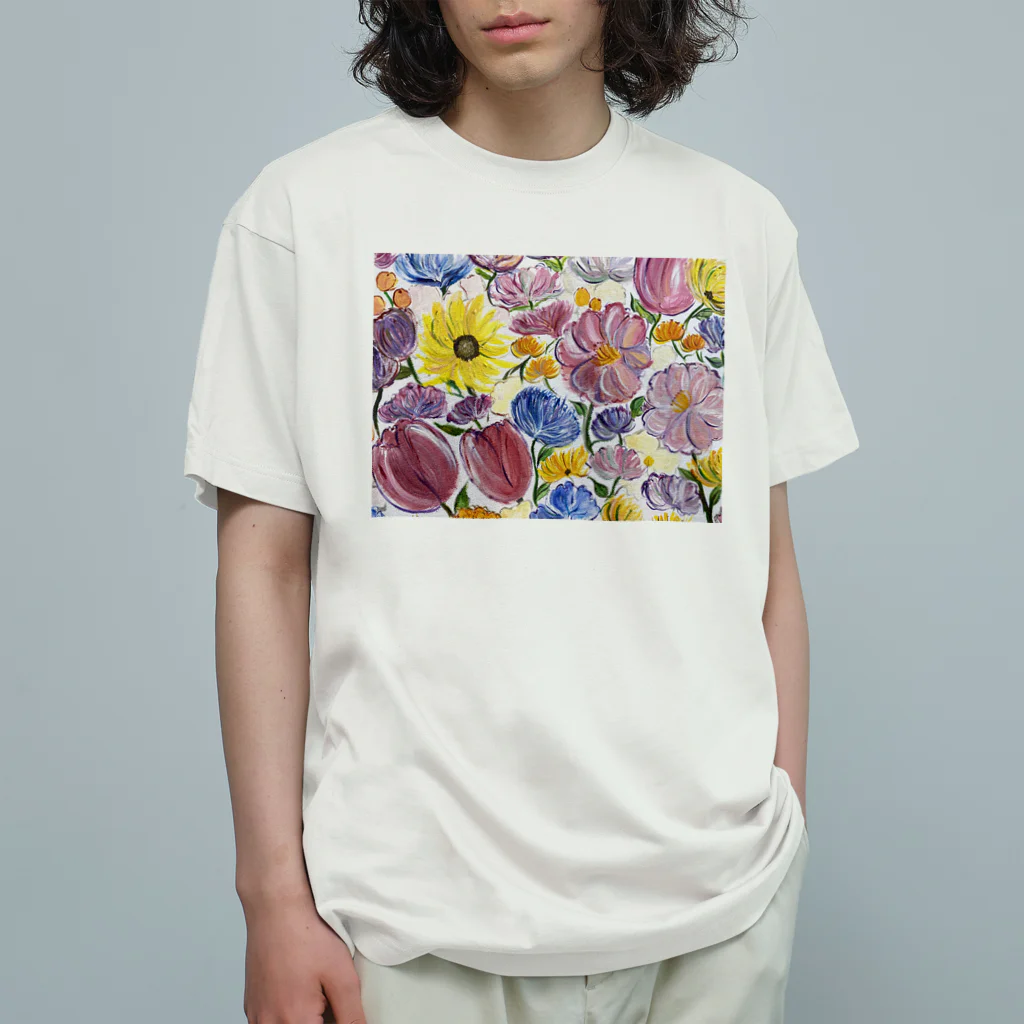 Purenseーぴゅあんすーの心に、花束を。 オーガニックコットンTシャツ