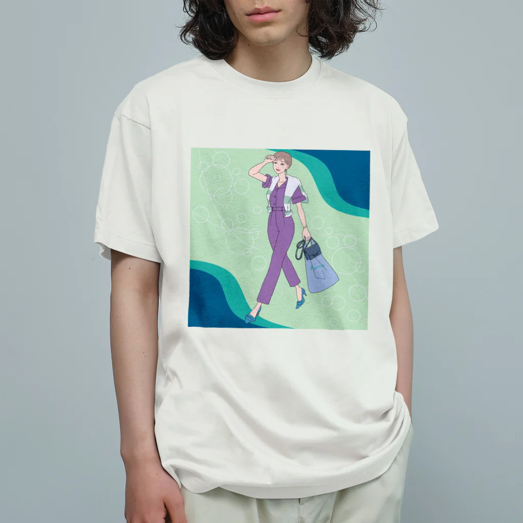 yuufのsweet breeze オーガニックコットンTシャツ