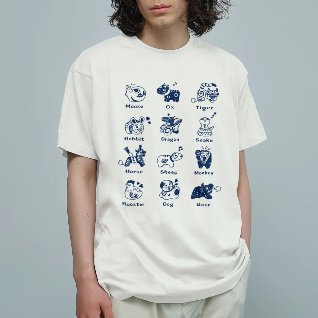 SU-KUのThe Zodiac of Fukushima Organic Cotton T-Shirt