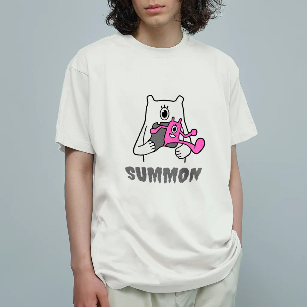 STUDIO SUNLIGHT WEB SHOPのSummon！ オーガニックコットンTシャツ