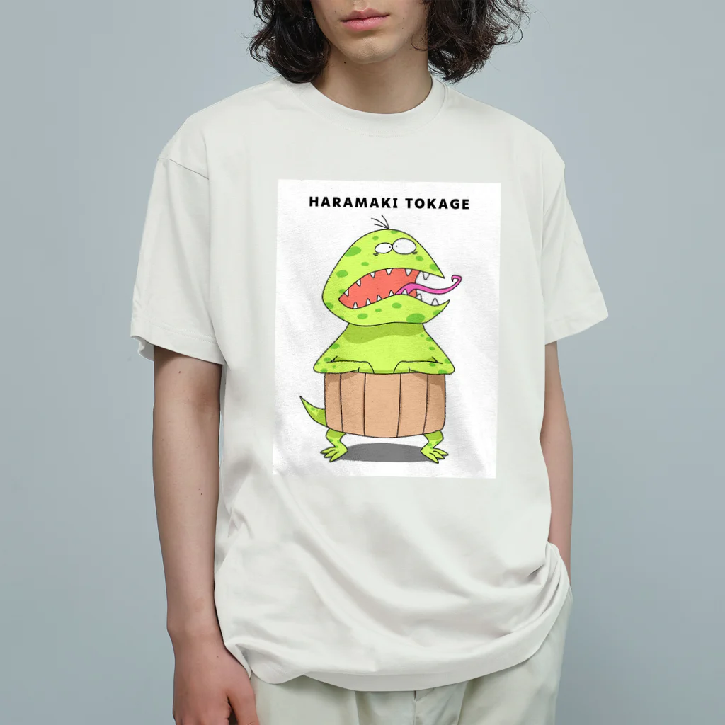 chiplizardのHARAMAKI TOKAGE Organic Cotton T-Shirt