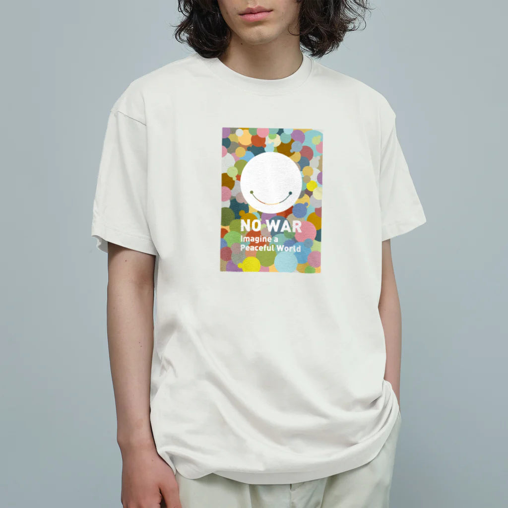 pojipoのNO WAR Organic Cotton T-Shirt