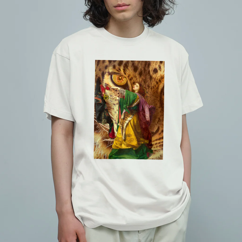 TOKIのLeopard le Fay オーガニックコットンTシャツ