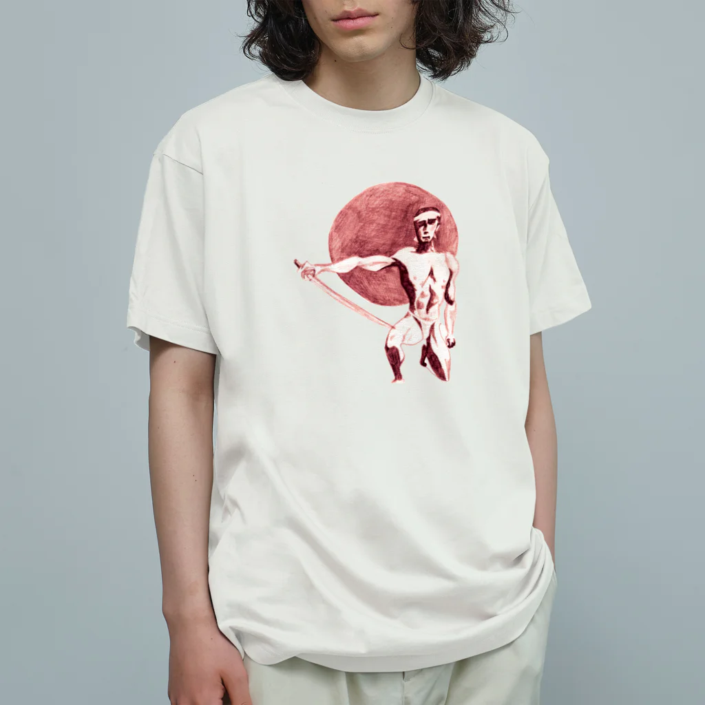 ieharatoshiakiのやまとをのこ Organic Cotton T-Shirt