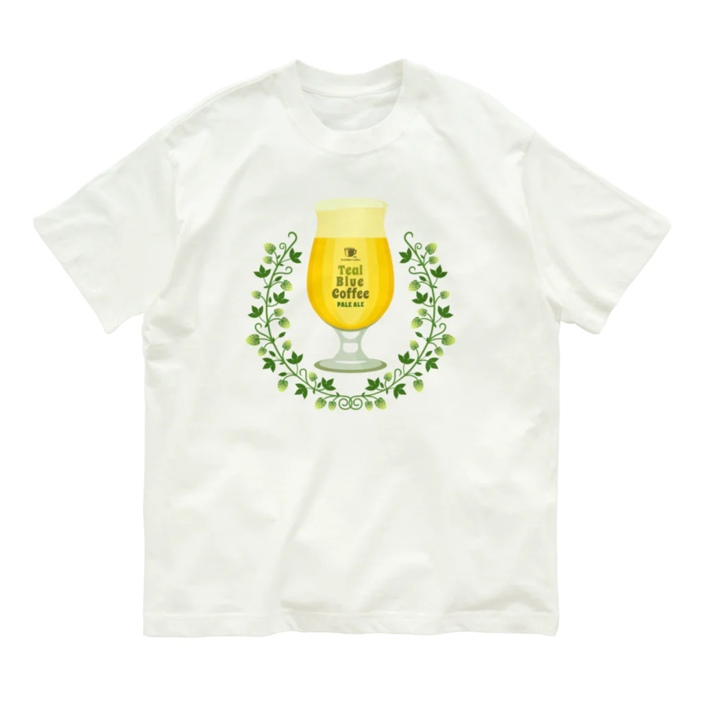 Teal Blue CoffeeのCOFFEE × BEER オーガニックコットンTシャツ