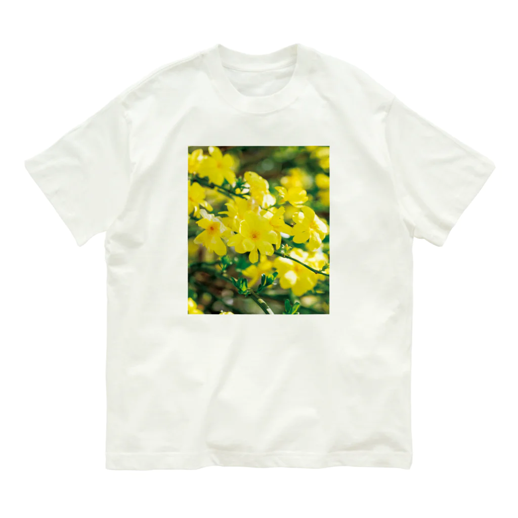 akane_art（茜音工房）の癒しの風景（オウバイ） Organic Cotton T-Shirt