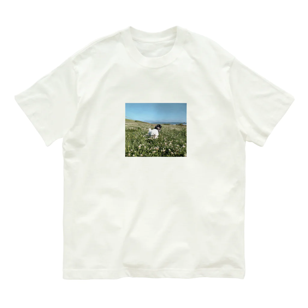 anioのしぜんのいぬちゃん① Organic Cotton T-Shirt