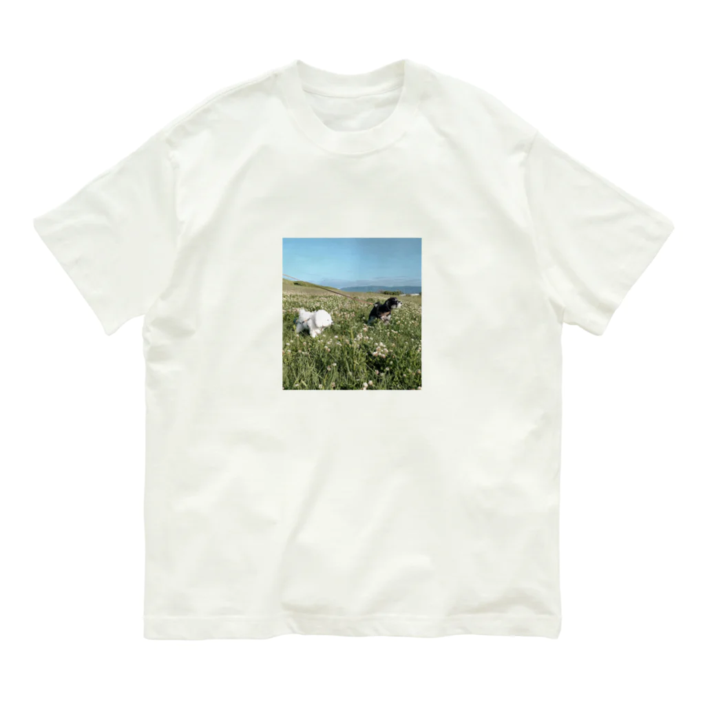 anioのしぜんのいぬちゃん② Organic Cotton T-Shirt