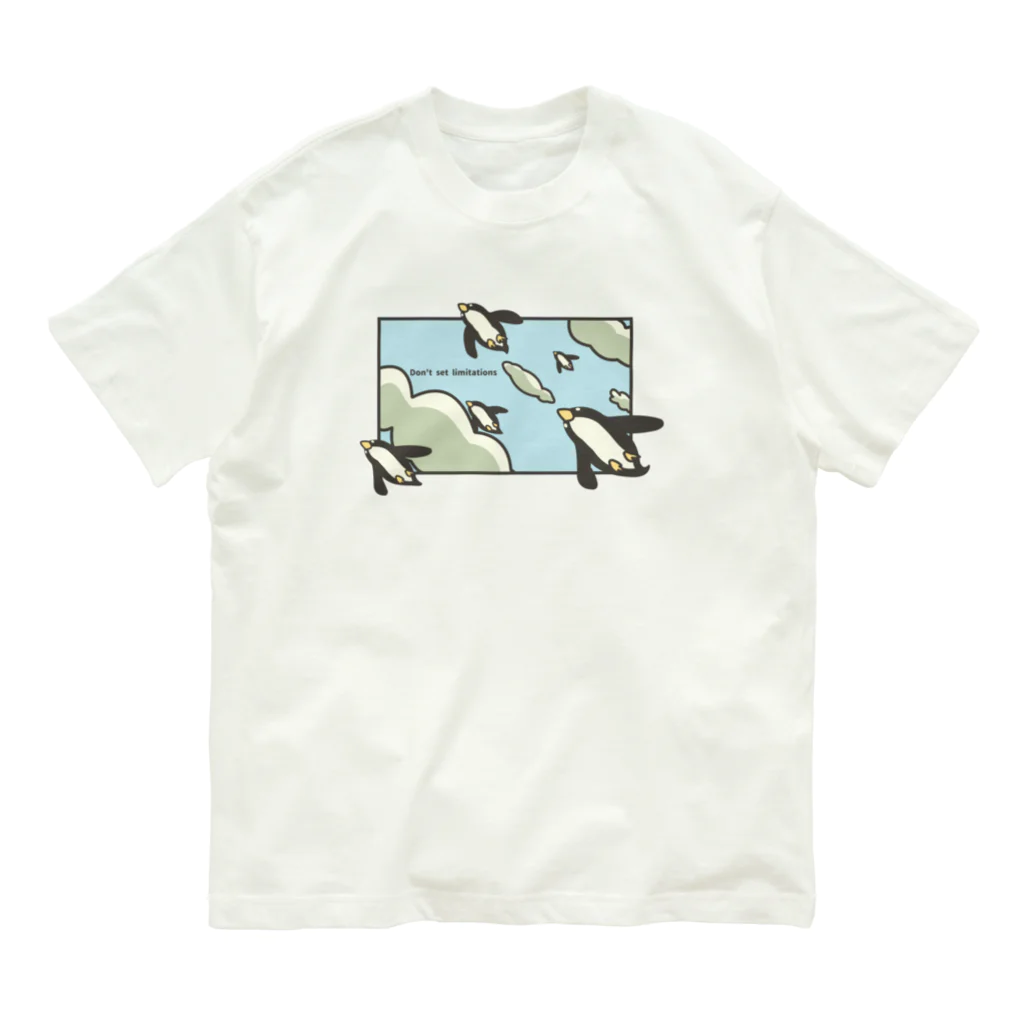 ari designの夢を叶えたペンギン Organic Cotton T-Shirt