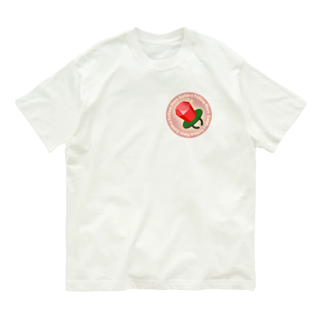 Teal Blue CoffeeのIs that ring delicious?_ strawberry Ver. オーガニックコットンTシャツ