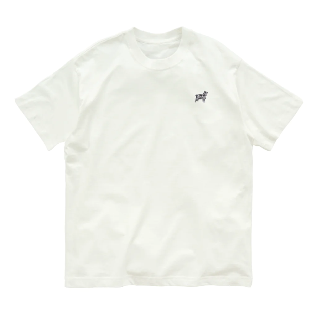 わんこと暮らそのわんこのうしろすがた Organic Cotton T-Shirt