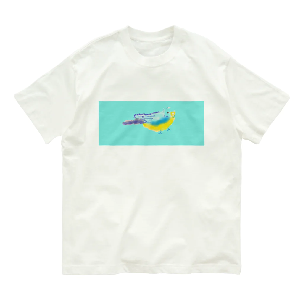 montan_storeのセキセイインコ（ブッチ） Organic Cotton T-Shirt