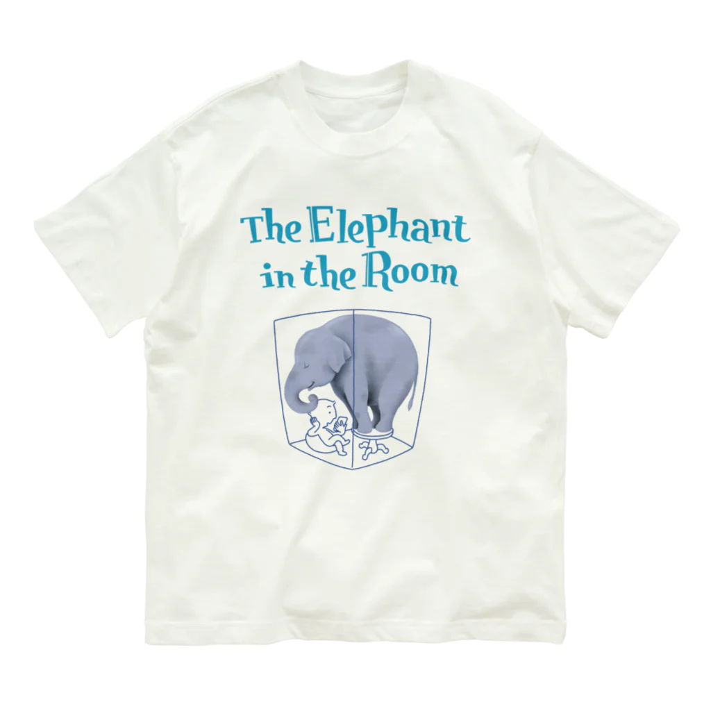 chidorianのThe Elephant in the Room オーガニックコットンTシャツ