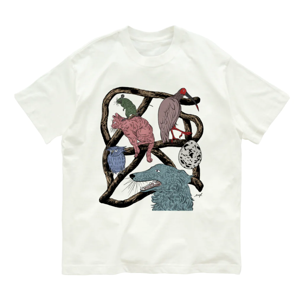 MＴのtree-T CL フロント Organic Cotton T-Shirt