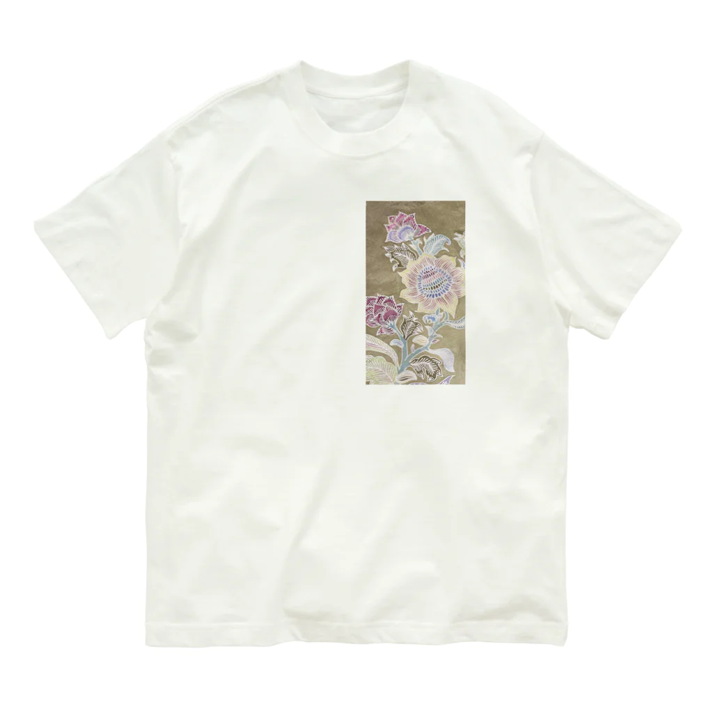 titikの古更紗の模様 Organic Cotton T-Shirt