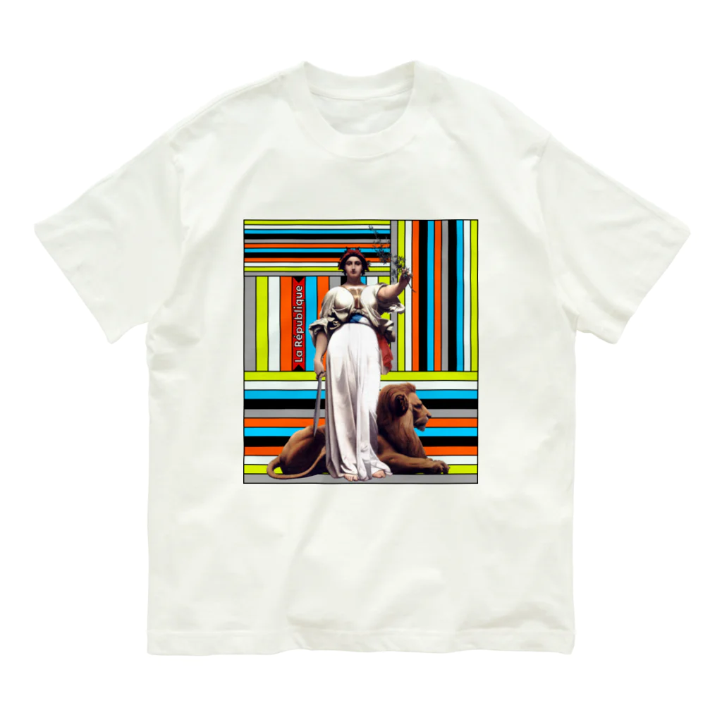 MYLA official online storeの#7 MYLA×ART オーガニックコットンTシャツ