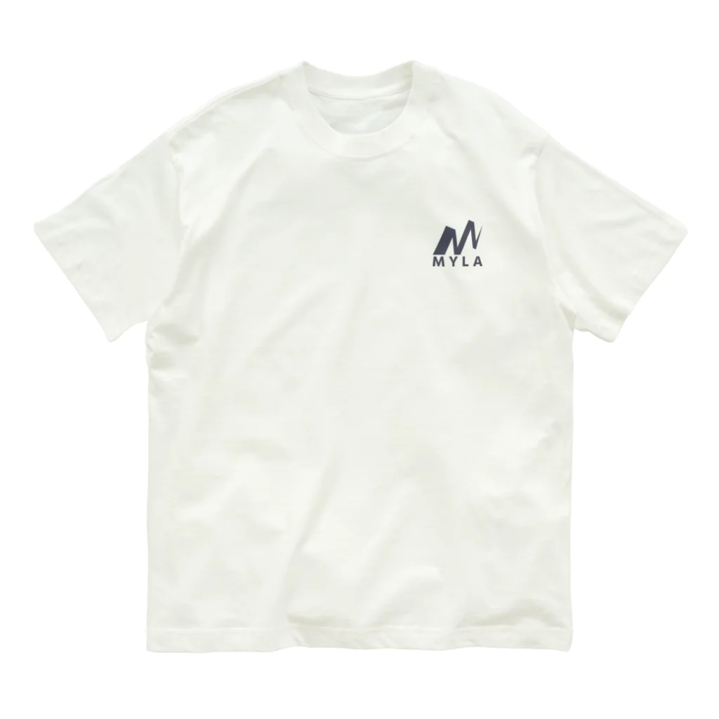 MYLA official online storeの#10 MYLA×ART(Back Print) オーガニックコットンTシャツ