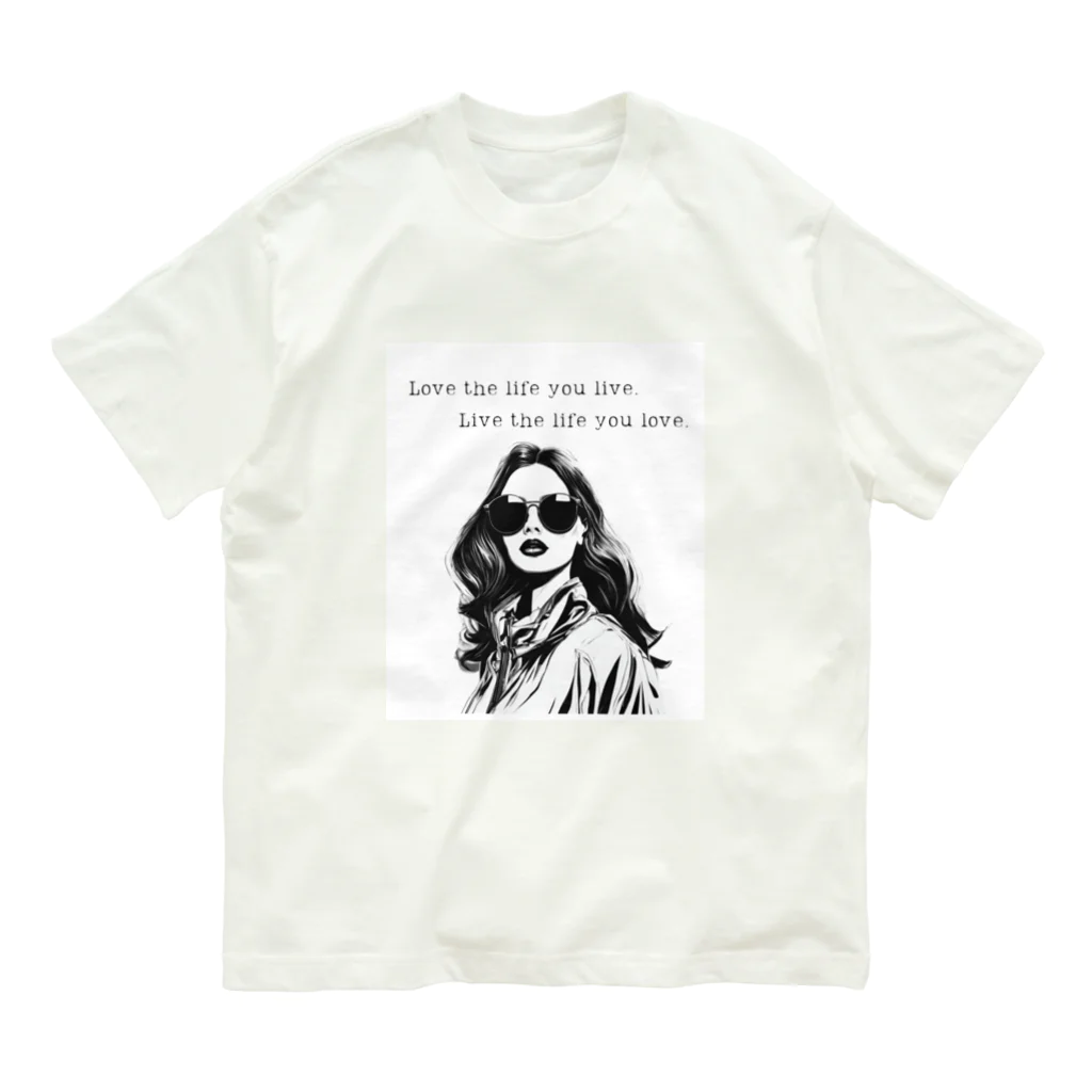 kanasarinoの大人かわいい女性パート４ Organic Cotton T-Shirt